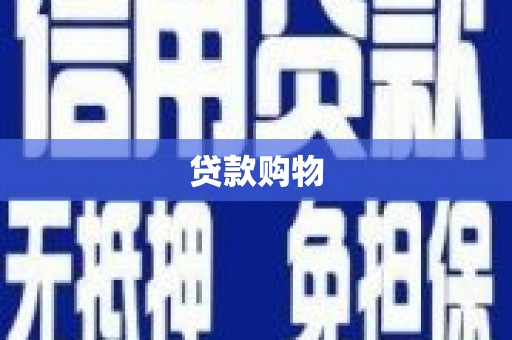 大城贷款购物
