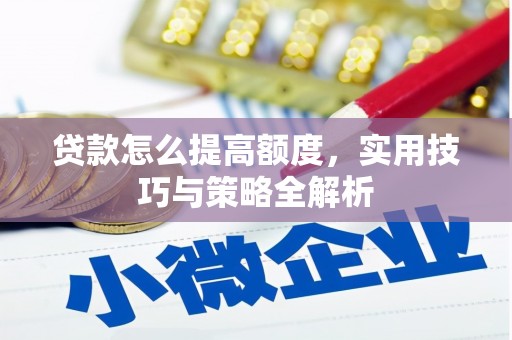 大城贷款怎么提高额度，实用技巧与策略全解析