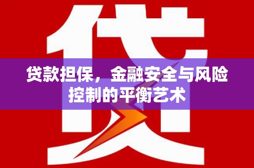 大城贷款担保，金融安全与风险控制的平衡艺术