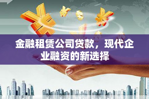 大城金融租赁公司贷款，现代企业融资的新选择
