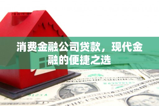 大城消费金融公司贷款，现代金融的便捷之选