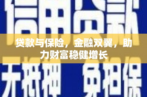 大城贷款与保险，金融双翼，助力财富稳健增长
