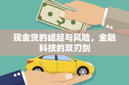 大城现金贷的崛起与风险，金融科技的双刃剑