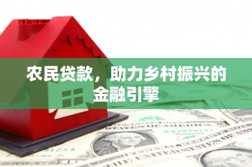 大城农民贷款，助力乡村振兴的金融引擎