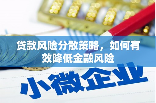 大城贷款风险分散策略，如何有效降低金融风险