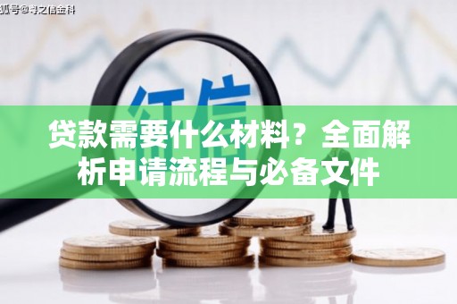 大城贷款需要什么材料？全面解析申请流程与必备文件