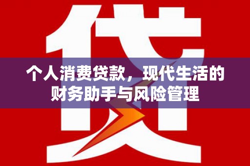 大城个人消费贷款，现代生活的财务助手与风险管理