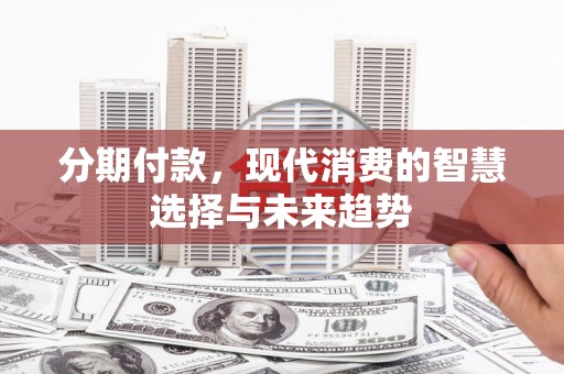大城分期付款，现代消费的智慧选择与未来趋势