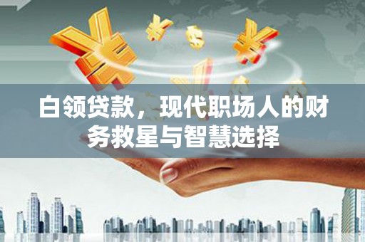 大城白领贷款，现代职场人的财务救星与智慧选择