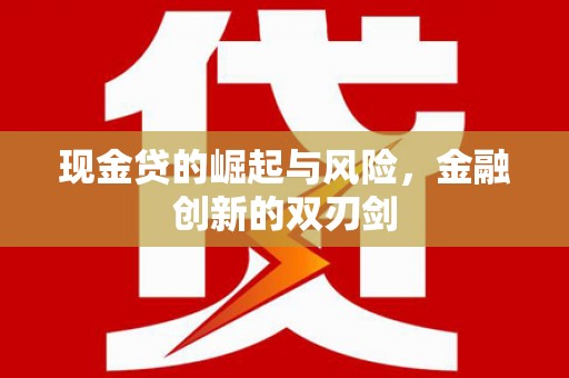 大城现金贷的崛起与风险，金融创新的双刃剑
