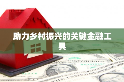 大城助力乡村振兴的关键金融工具