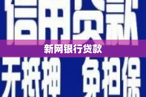 大城新网银行贷款