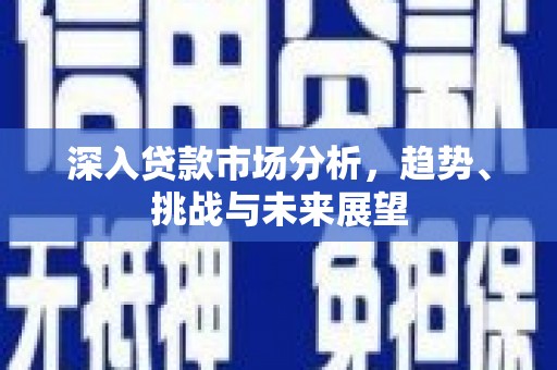 大城深入贷款市场分析，趋势、挑战与未来展望