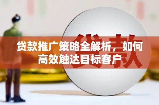 大城贷款推广策略全解析，如何高效触达目标客户