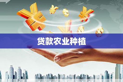 大城贷款农业种植