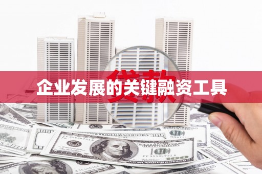 大城企业发展的关键融资工具