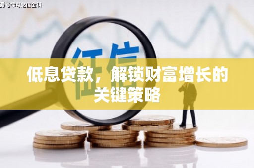 大城低息贷款，解锁财富增长的关键策略