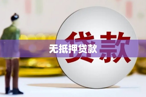 大城无抵押贷款