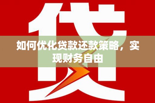 大城如何优化贷款还款策略，实现财务自由