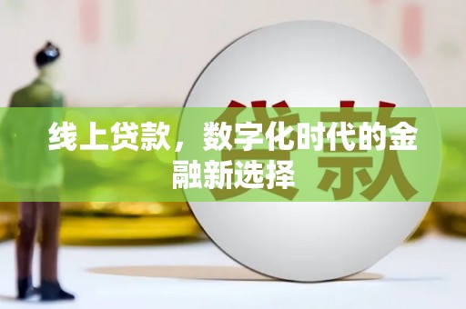 大城线上贷款，数字化时代的金融新选择