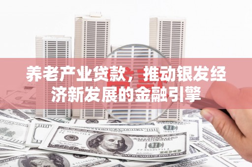 大城养老产业贷款，推动银发经济新发展的金融引擎