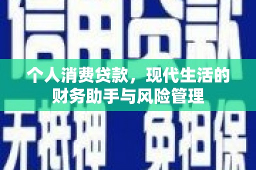 大城个人消费贷款，现代生活的财务助手与风险管理