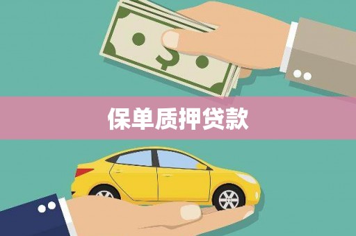 大城保单质押贷款
