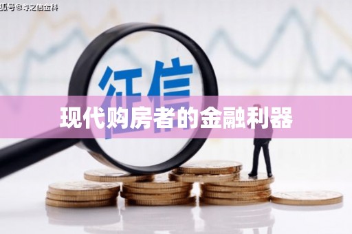 大城现代购房者的金融利器