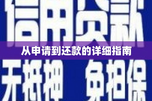 大城从申请到还款的详细指南