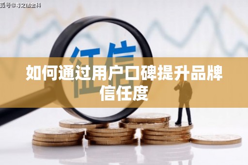 大城如何通过用户口碑提升品牌信任度