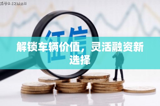 大城解锁车辆价值，灵活融资新选择