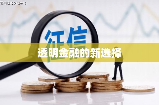 大城透明金融的新选择