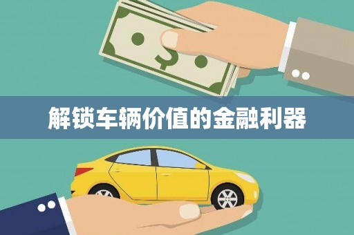 大城解锁车辆价值的金融利器