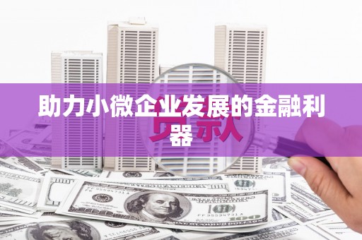 大城助力小微企业发展的金融利器