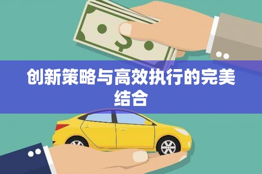 大城创新策略与高效执行的完美结合