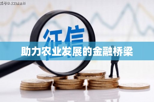 大城助力农业发展的金融桥梁