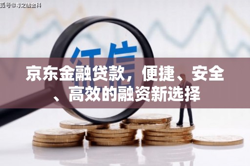 大城京东金融贷款，便捷、安全、高效的融资新选择